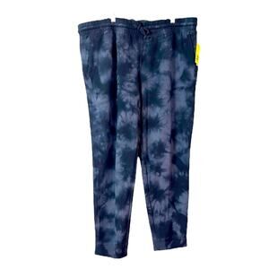 All In Motion NEW Men’s Premium Joggers Sweatpants Black Gray Cotton Size XL